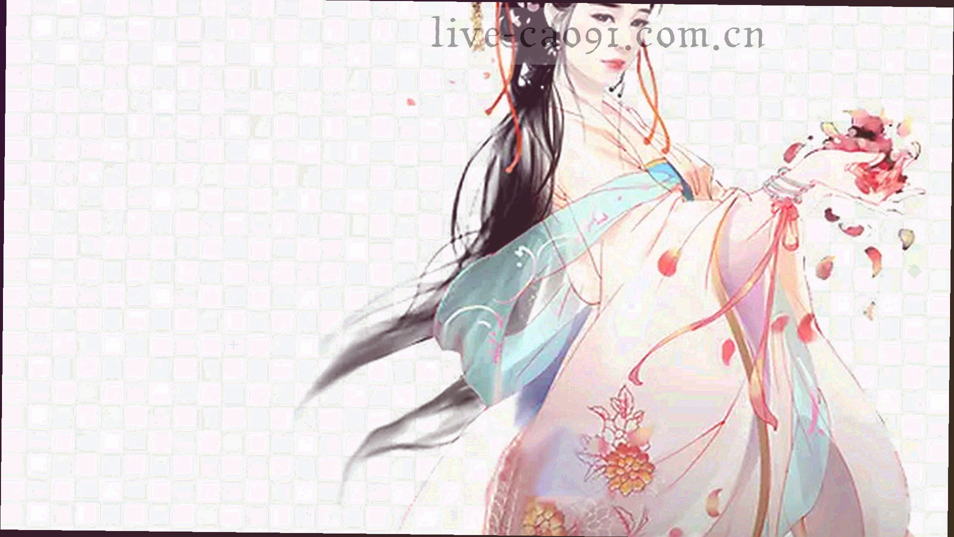 暗色丛林颗粒与数字光网融合的抽象背景